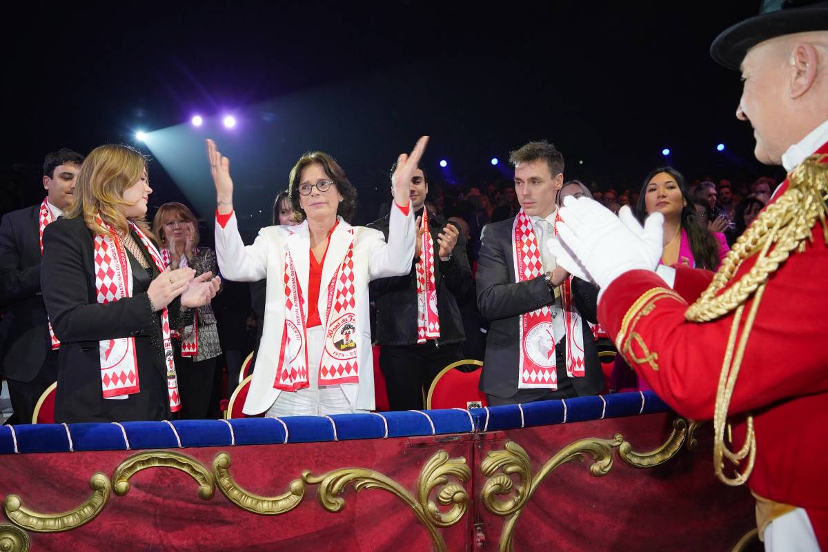 Princely Family at the Monte-Carlo International Circus Festival