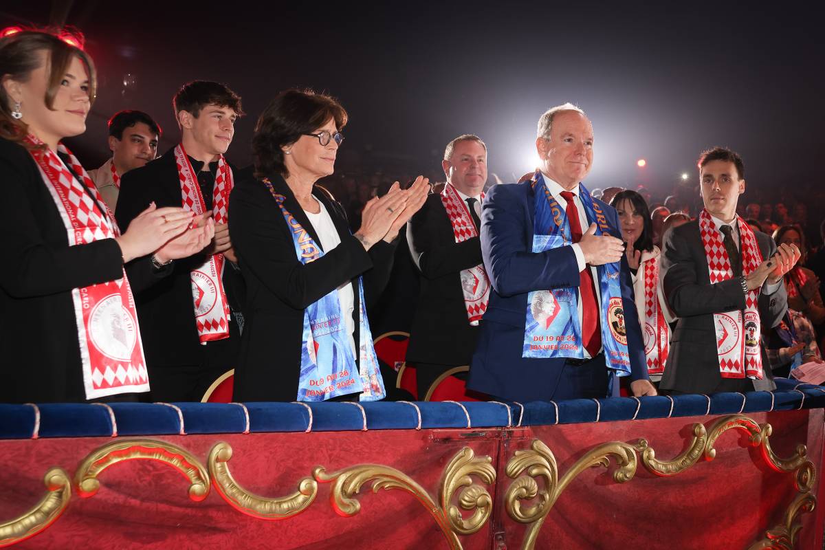 Princely Family at the Monte-Carlo International Circus Festival