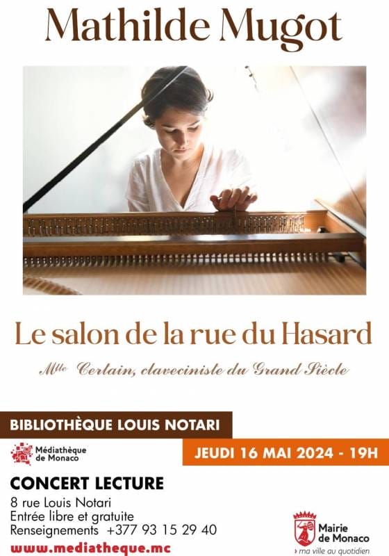 Concert reading "Le Salon de la Rue du Hasard"
