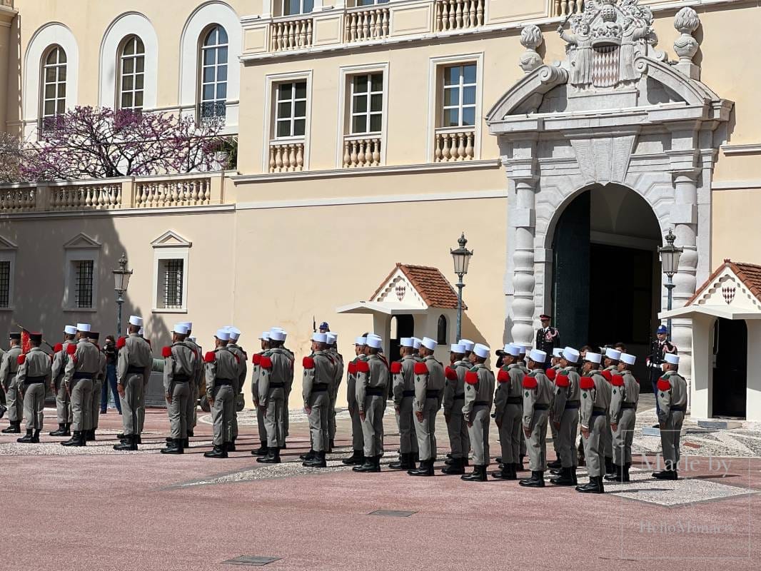 Prince Albert II attends White Képis Ceremony