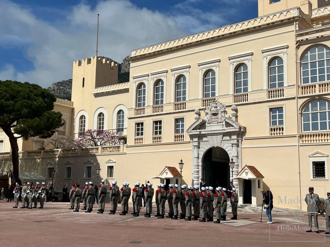 Prince Albert II attends White Képis Ceremony