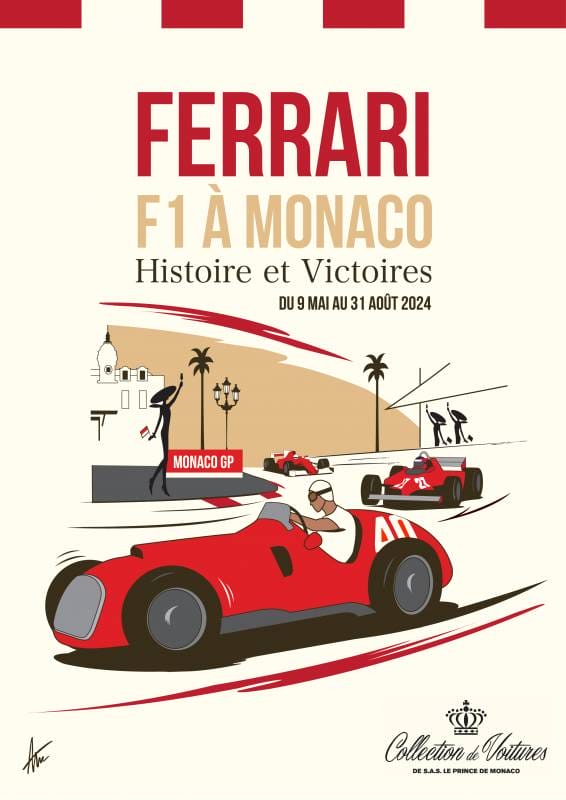 exhibition "Ferrari F1 in Monaco: History and Victories"