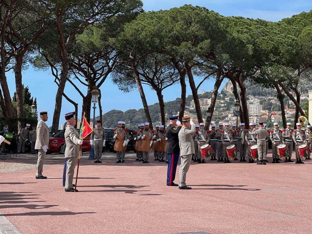 Prince Albert II attends White Képis Ceremony