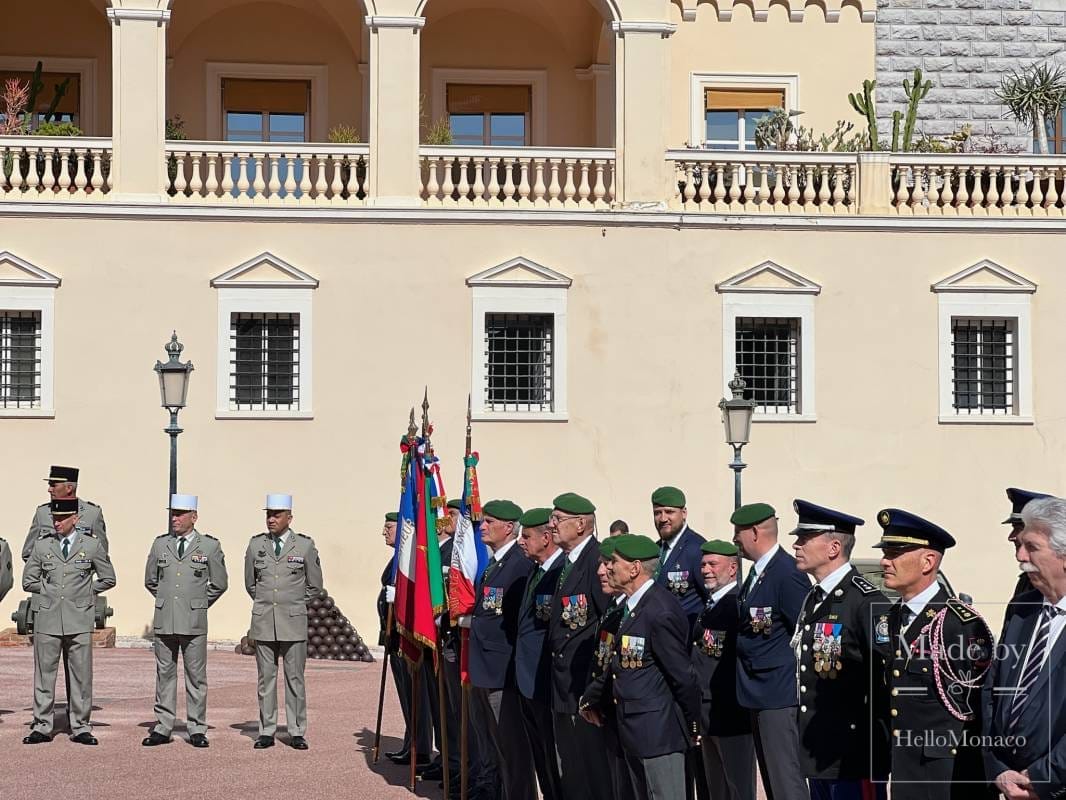 Prince Albert II attends White Képis Ceremony