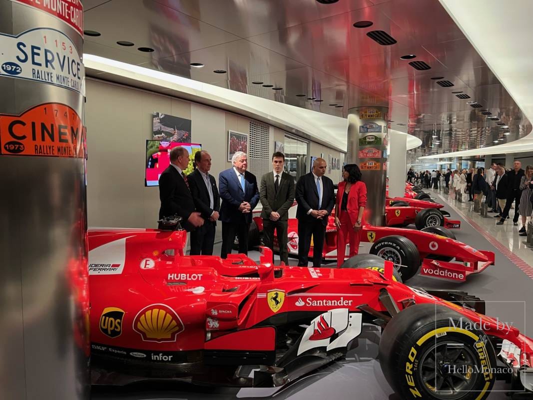 “Ferrari F1 in Monaco: History and Victories” exhibition