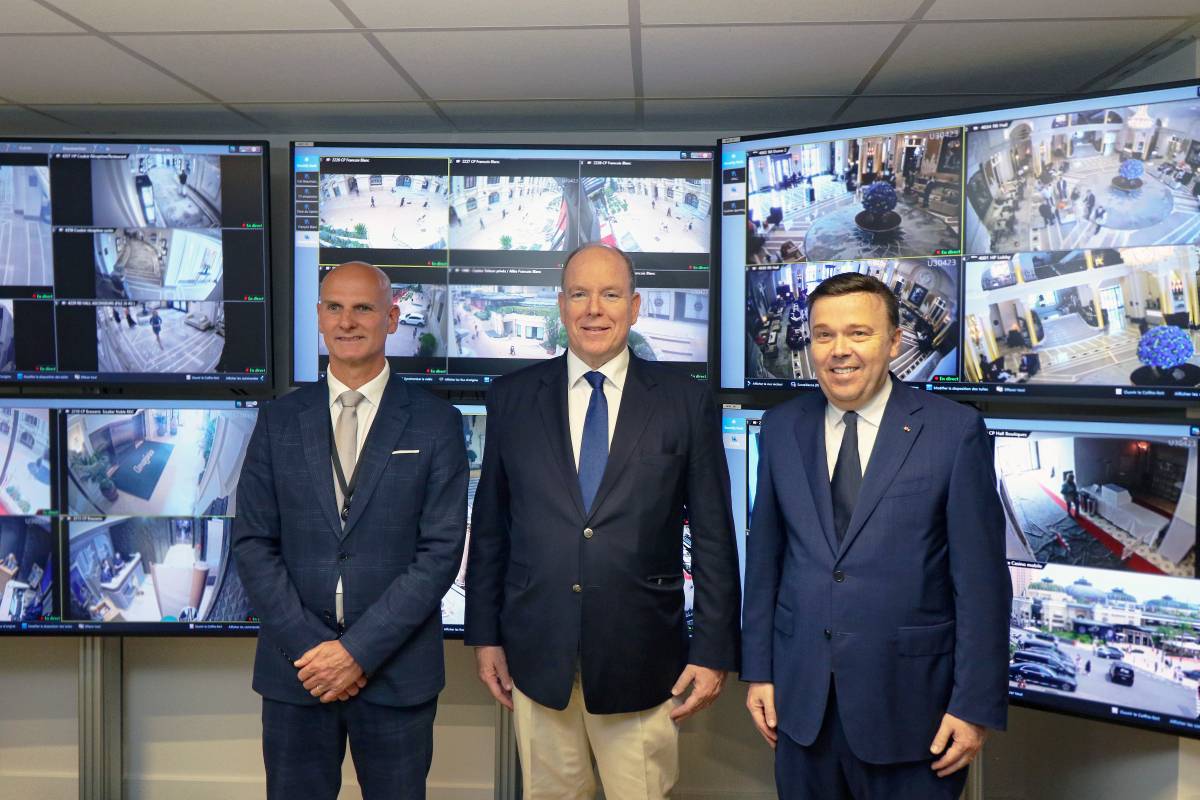 Monte-Carlo Société des Bains de Mer Inaugurates Its New Security Control Center