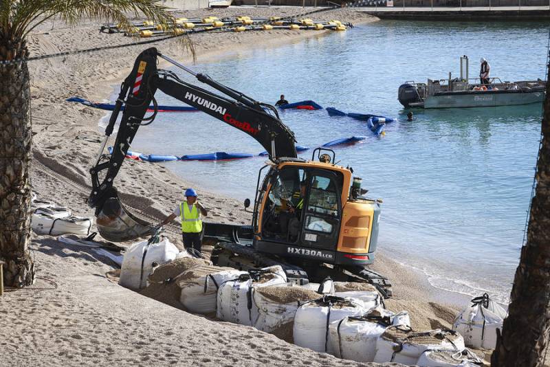 Larvotto Beach Prepares for Summer: Reshaping Work Scheduled