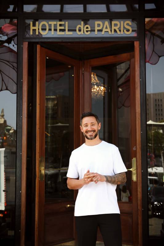 Chef Cedric Grolet, Executive Pastry Chef at Hôtel de Paris Monte-Carlo