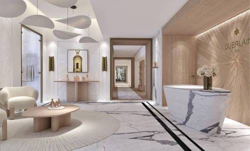 The Spa Métropole by Guerlain.