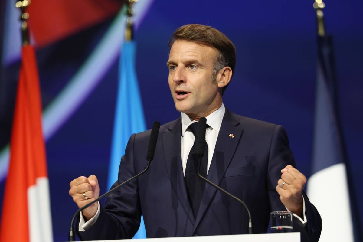 President Emmanuel Macron is Welcomed to Monaco by the Princely Family