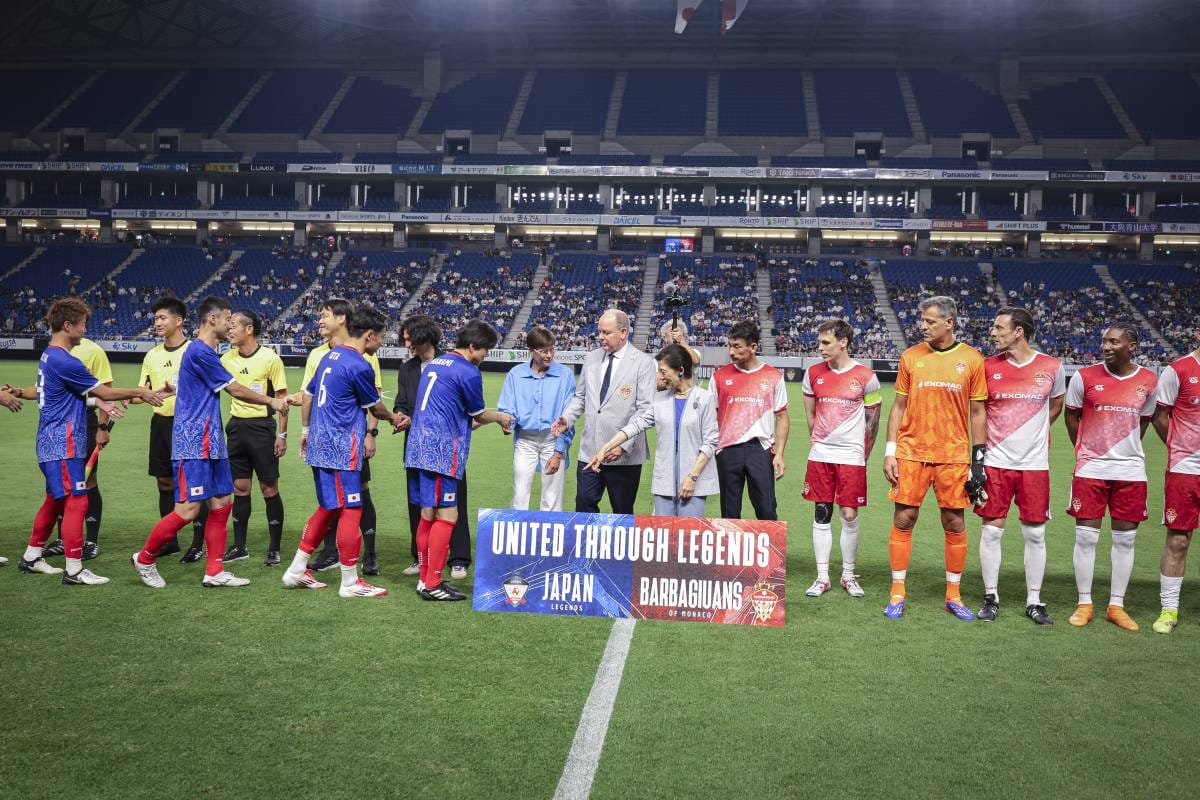 The Barbagiuans in Osaka: A Historic Charity Match Between Monaco and Japan