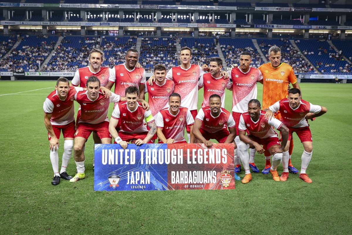 The Barbagiuans in Osaka: A Historic Charity Match Between Monaco and Japan