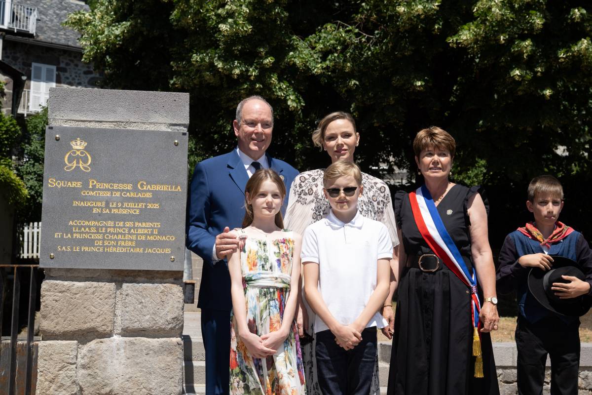 Princess Gabriella is honoured in Carladès
