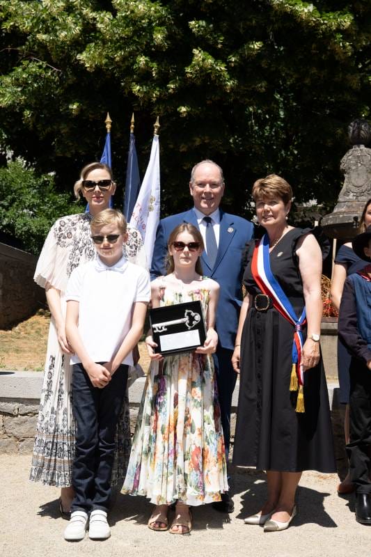 Princess Gabriella is honoured in Carladès
