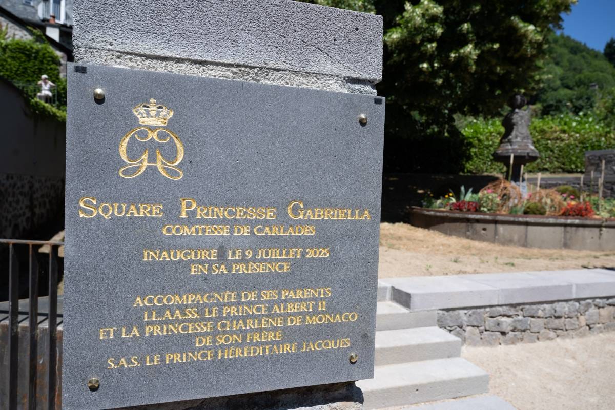 Princess Gabriella is honoured in Carladès