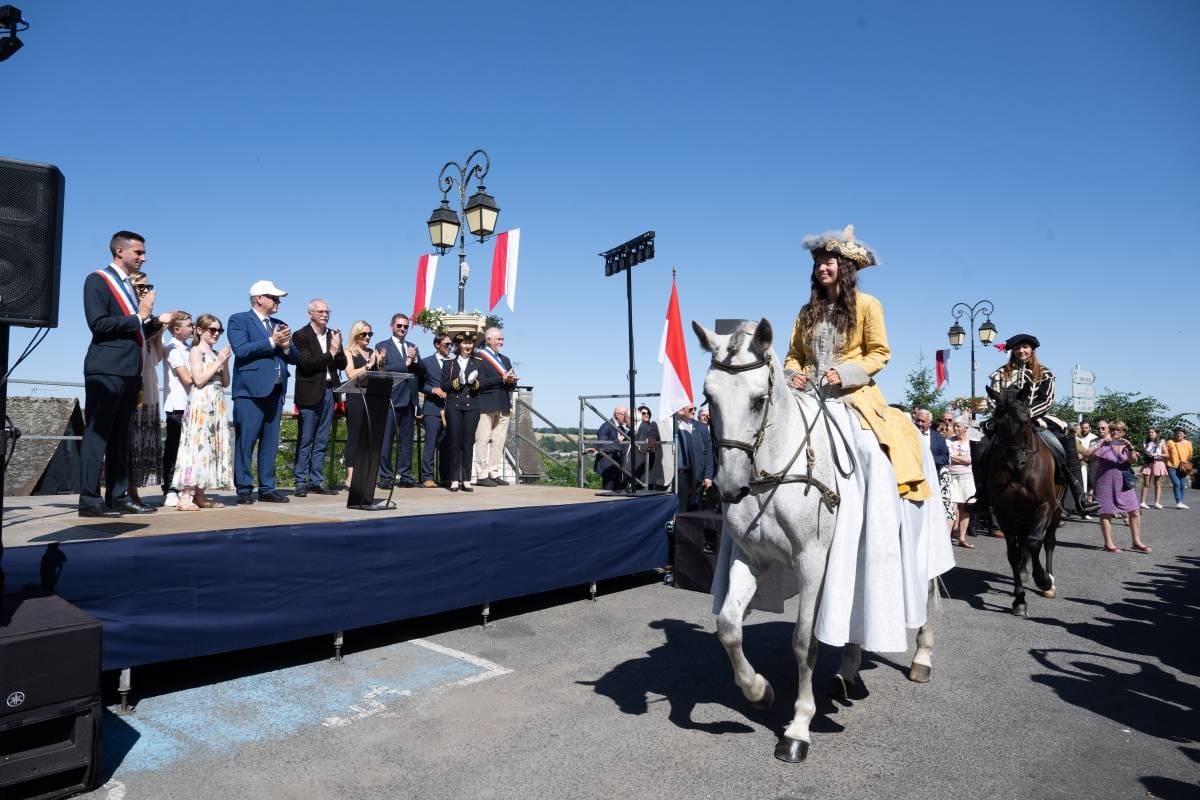 Princess Gabriella is honoured in Carladès