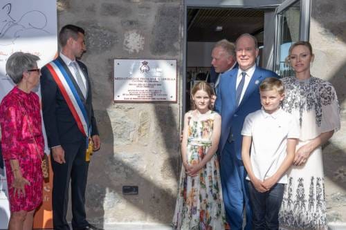 Princess Gabriella is honoured in Carladès
