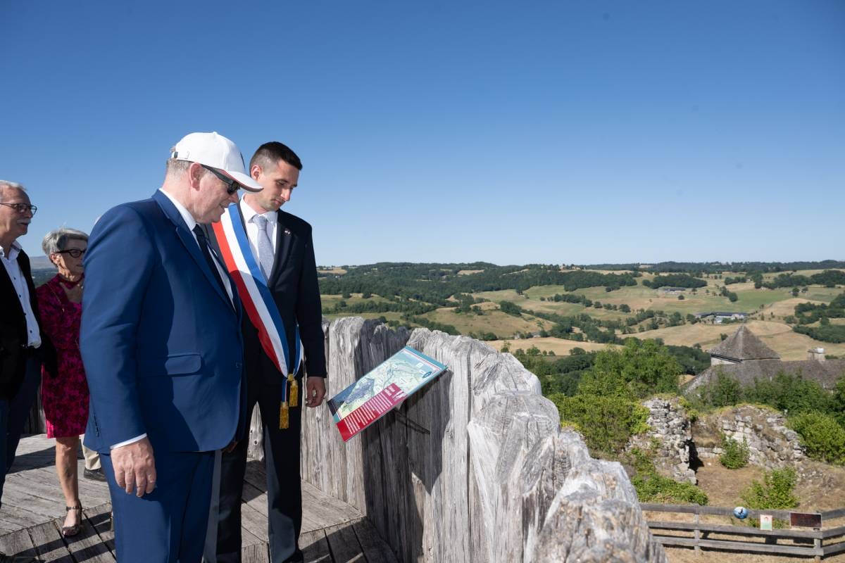 Princess Gabriella is honoured in Carladès