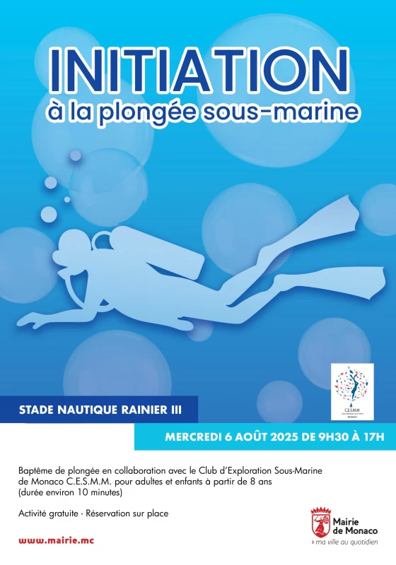 Initiation plongée sous marine (Introduction to scuba diving)