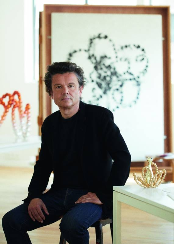 Othoniel's Pearls of Light at the Malmaison in Cannes