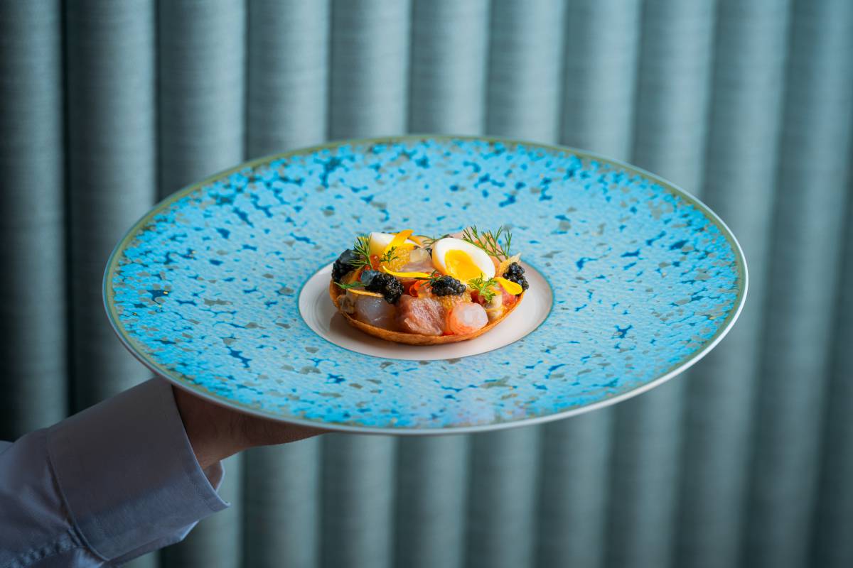 Pavyllon Monte-Carlo, un restaurant de Yannick Alleno à l'Hôtel Hermitage Monte-Carlo
