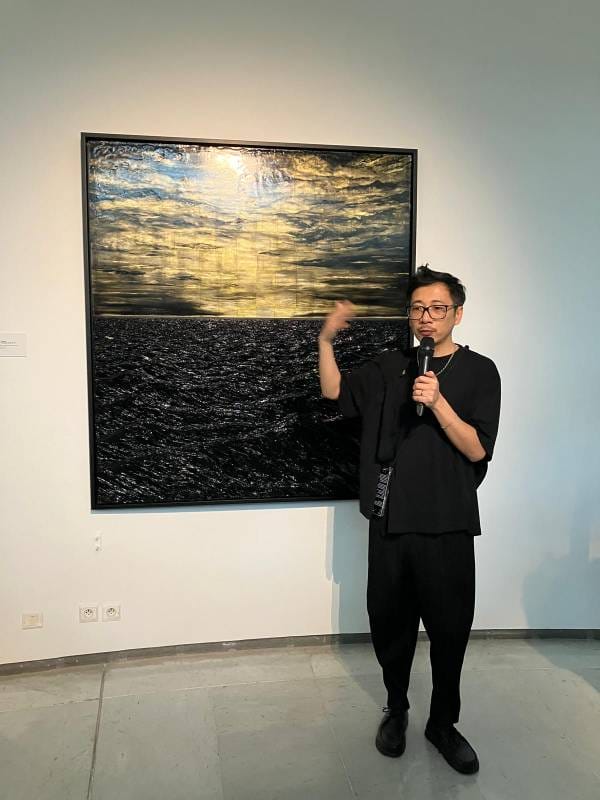 Bao Vuong: The Sea halfway between Abyss and Hopeat the Asian Arts Museum in Nice