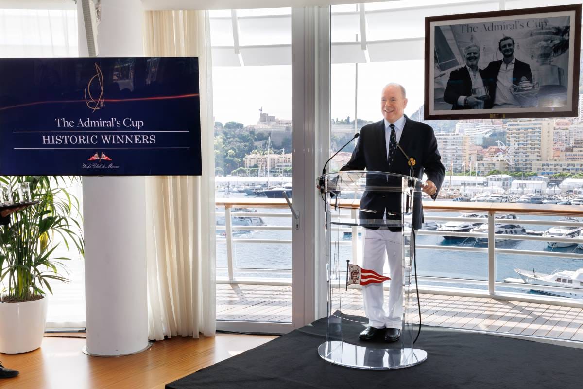 Prince Albert II Congratulates Yacht Club de Monaco on Historic Win