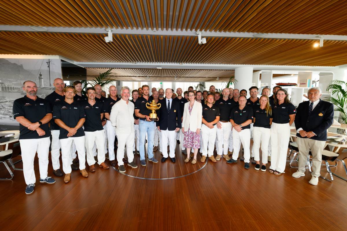Prince Albert II Congratulates Yacht Club de Monaco on Historic Win