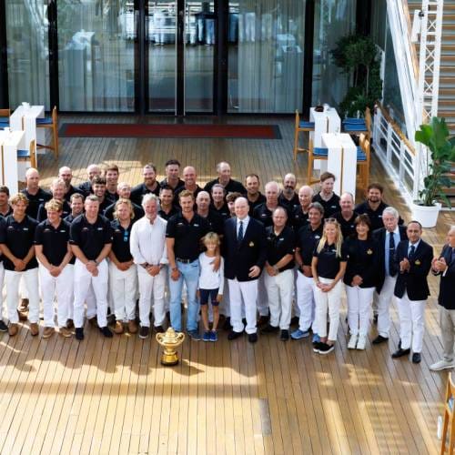Prince Albert II Congratulates Yacht Club de Monaco on Historic Win