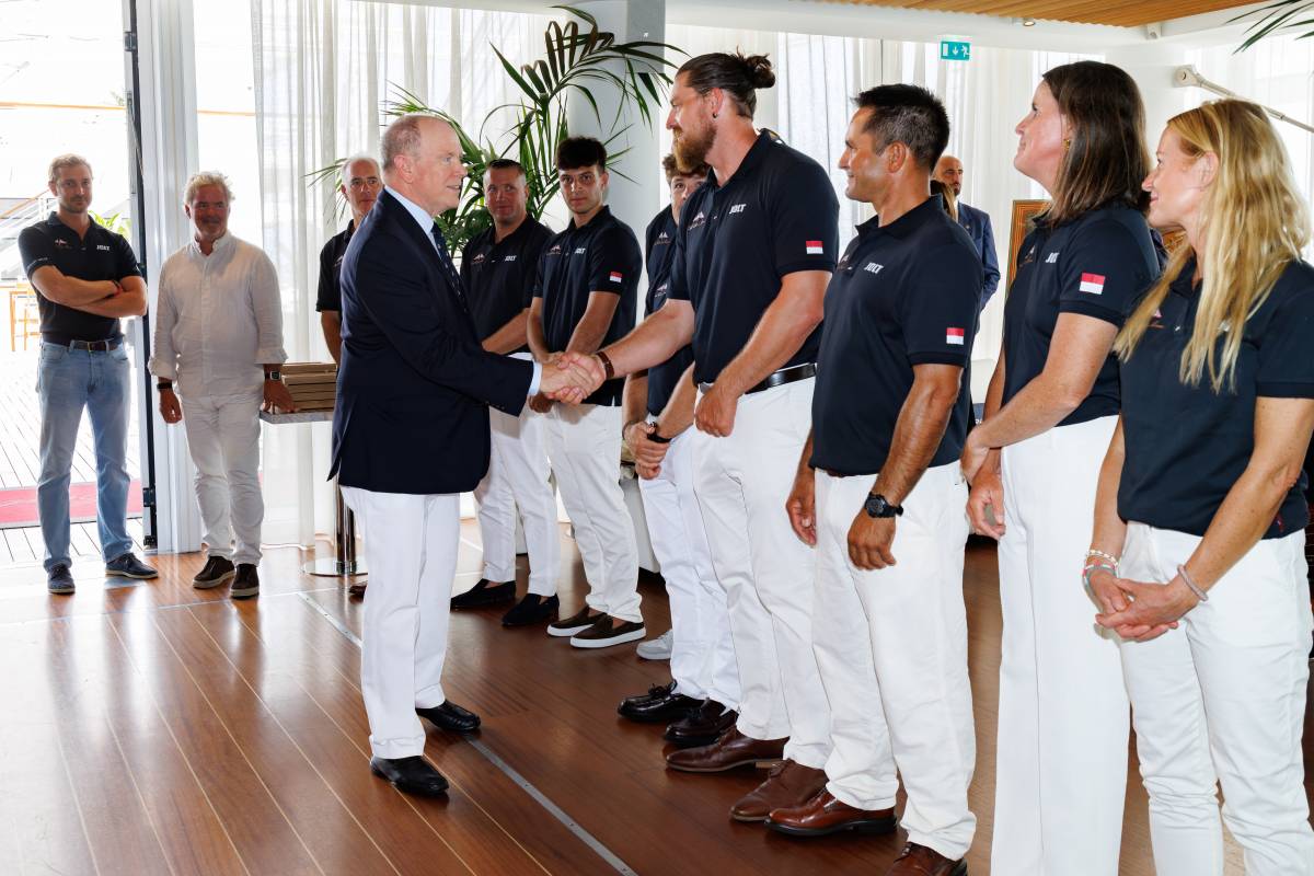 Prince Albert II Congratulates Yacht Club de Monaco on Historic Win