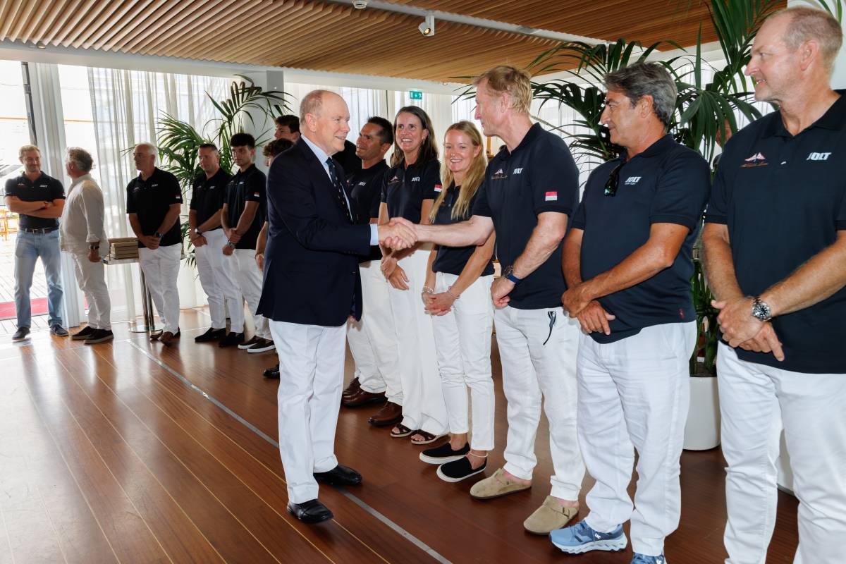 Prince Albert II Congratulates Yacht Club de Monaco on Historic Win