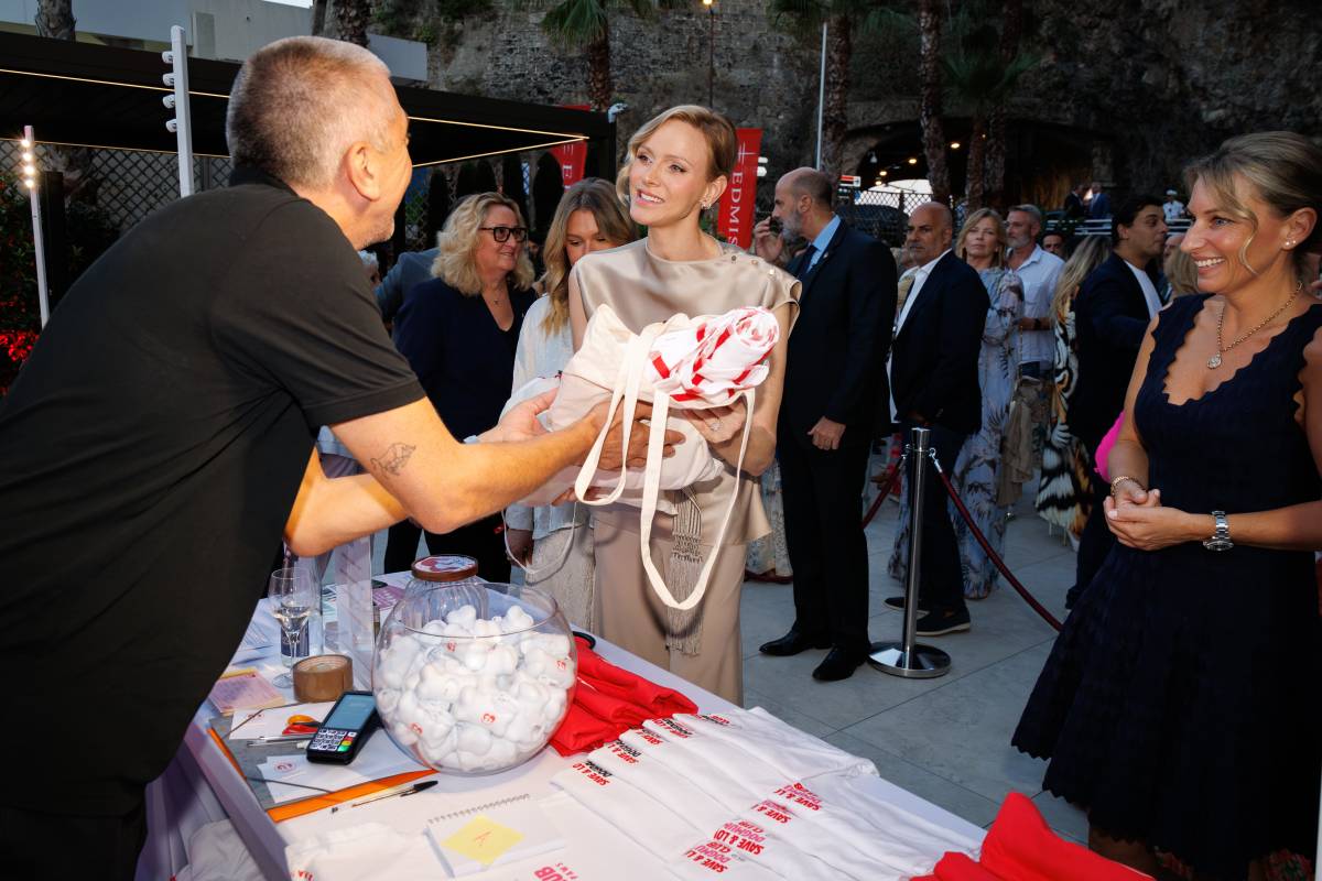Princess Charlene launches New Book "It's a dog's life" for the Monaco SPA