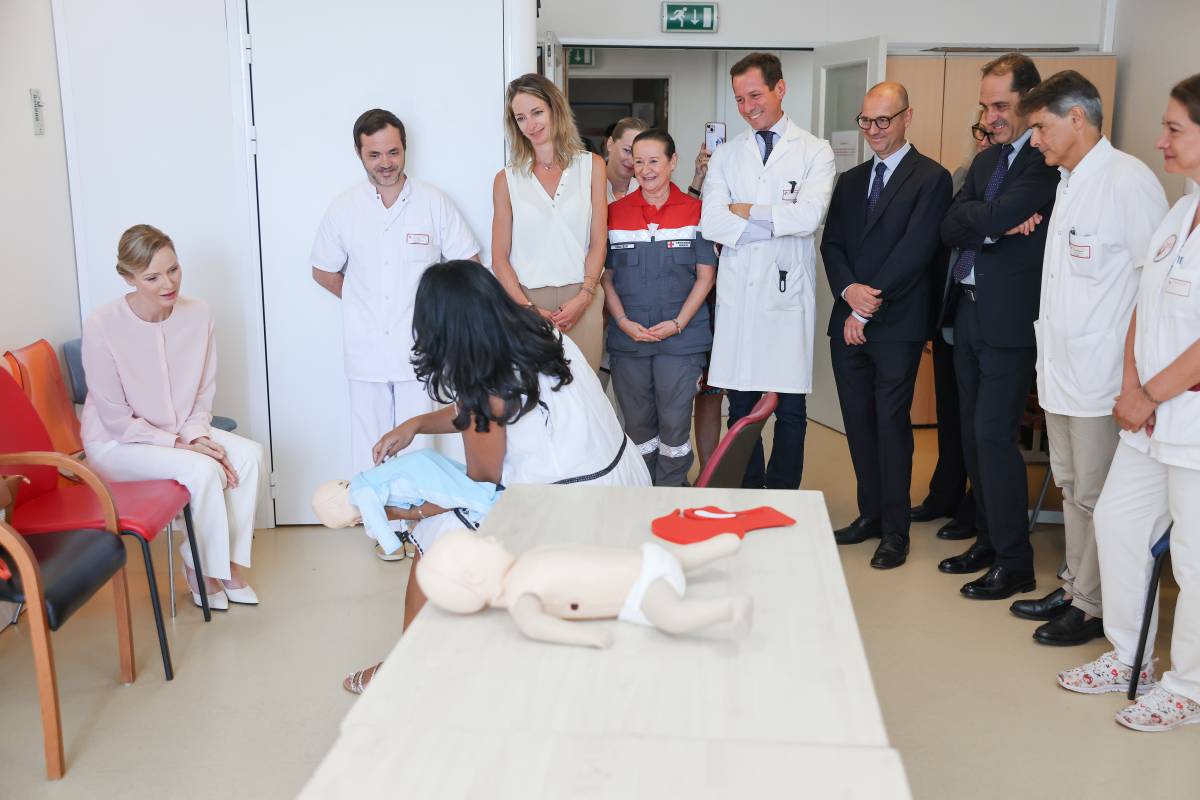 A Royal Touch of Care: H.S.H. Princess Charlene Meets New Mothers at CHPG