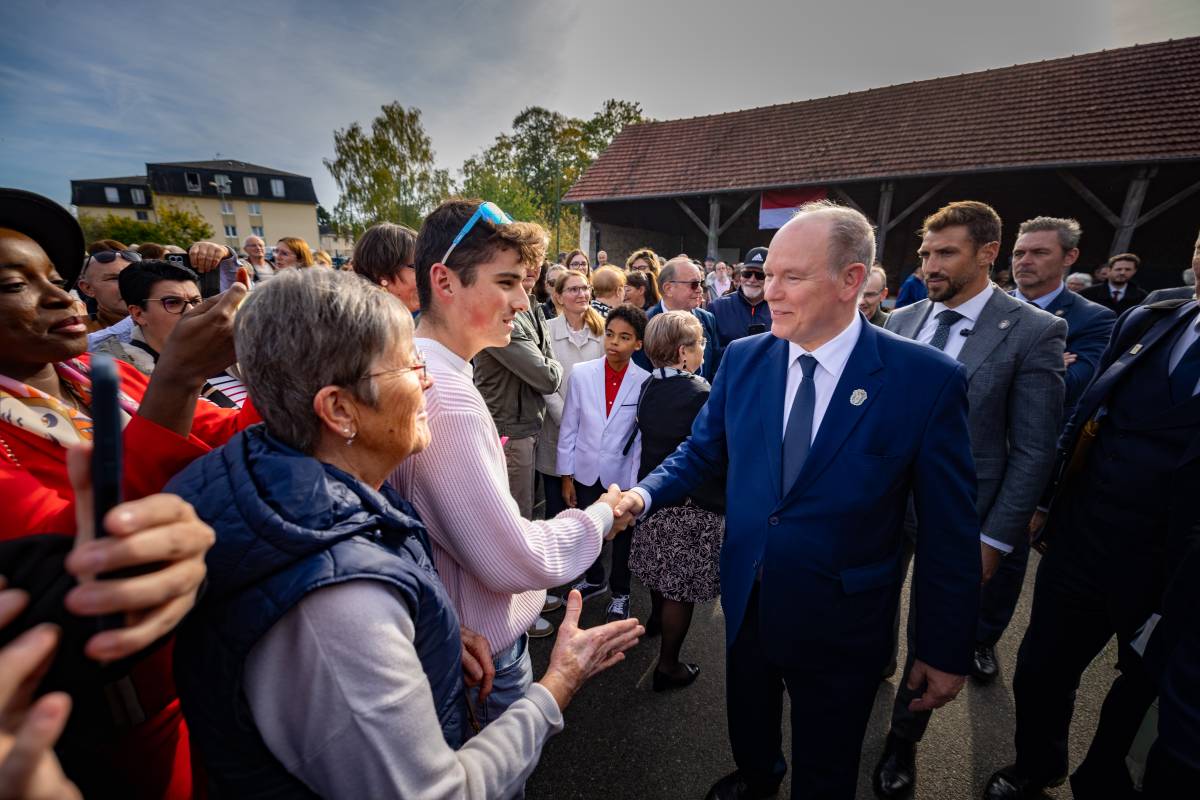 Prince Albert II makes Historic visit to Guiscard and Chantilly