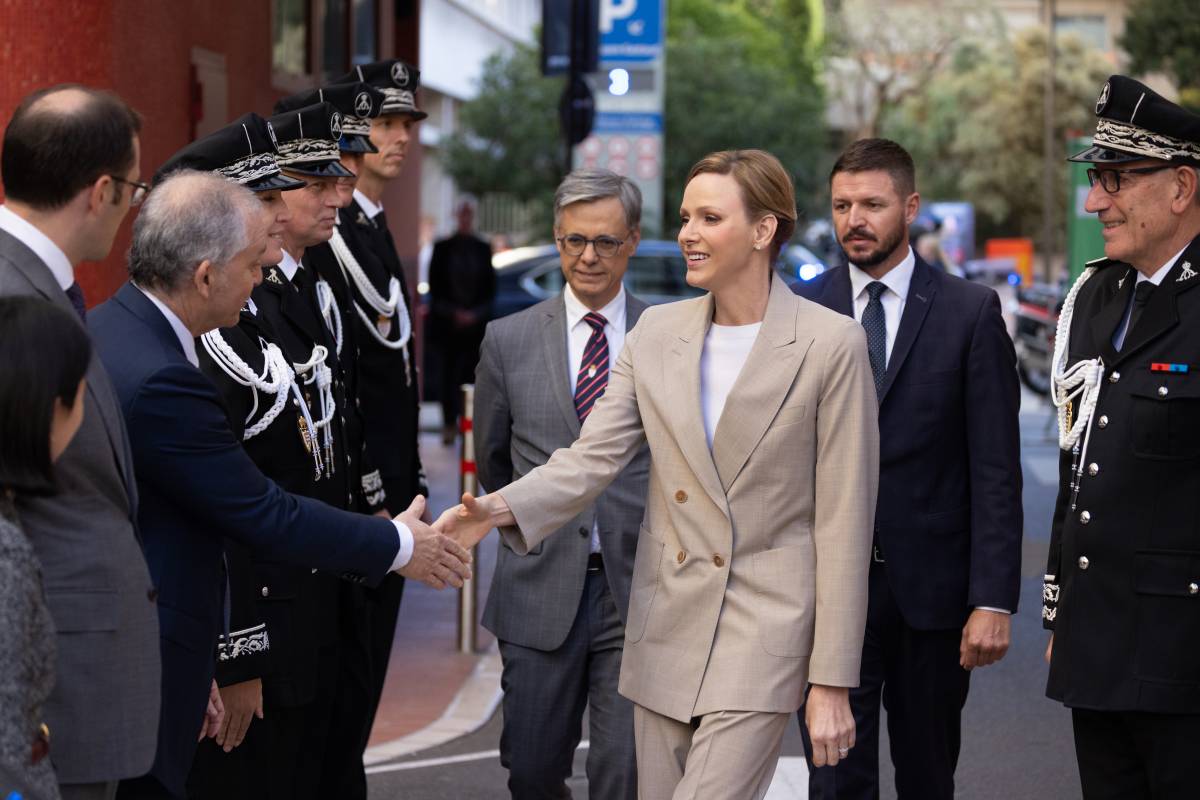 Princess Charlene Attends the Presentation of Monaco’s New Police Dog Unit