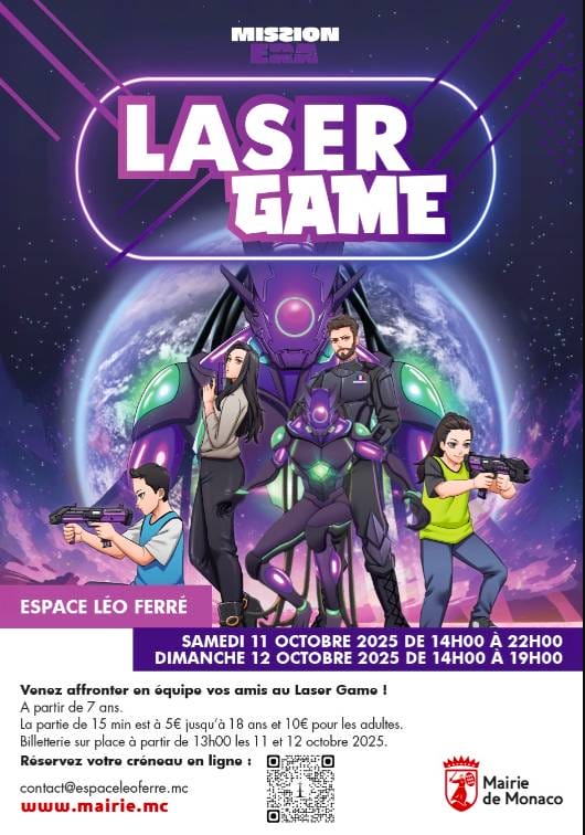 Laser Game in Espace Léo Ferré