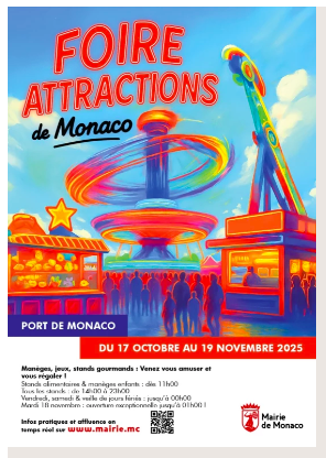 The traditional Monaco Funfair