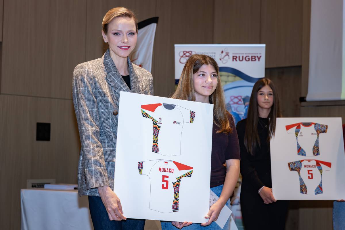 Young Designers Tackle Rugby Style with Princess Charlene’s Approval