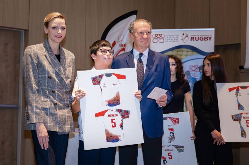 Young Designers Tackle Rugby Style with Princess Charlene’s Approval