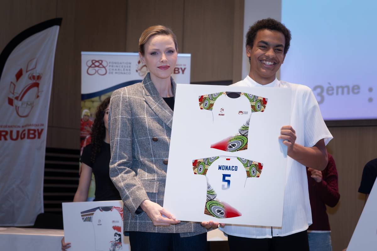 Young Designers Tackle Rugby Style with Princess Charlene’s Approval