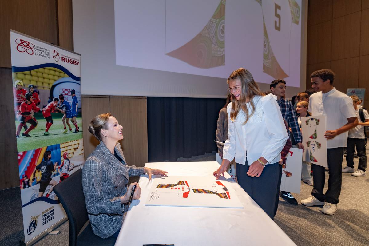 Young Designers Tackle Rugby Style with Princess Charlene’s Approval