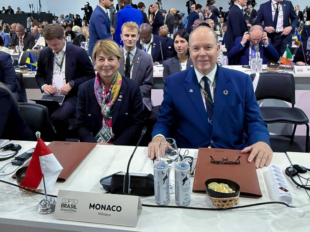 Prince Albert II speaks at COP 30 in Brazil