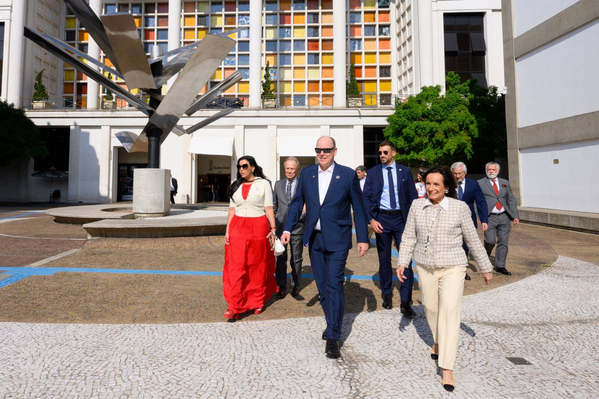Prince Albert II speaks at COP 30 in Brazil