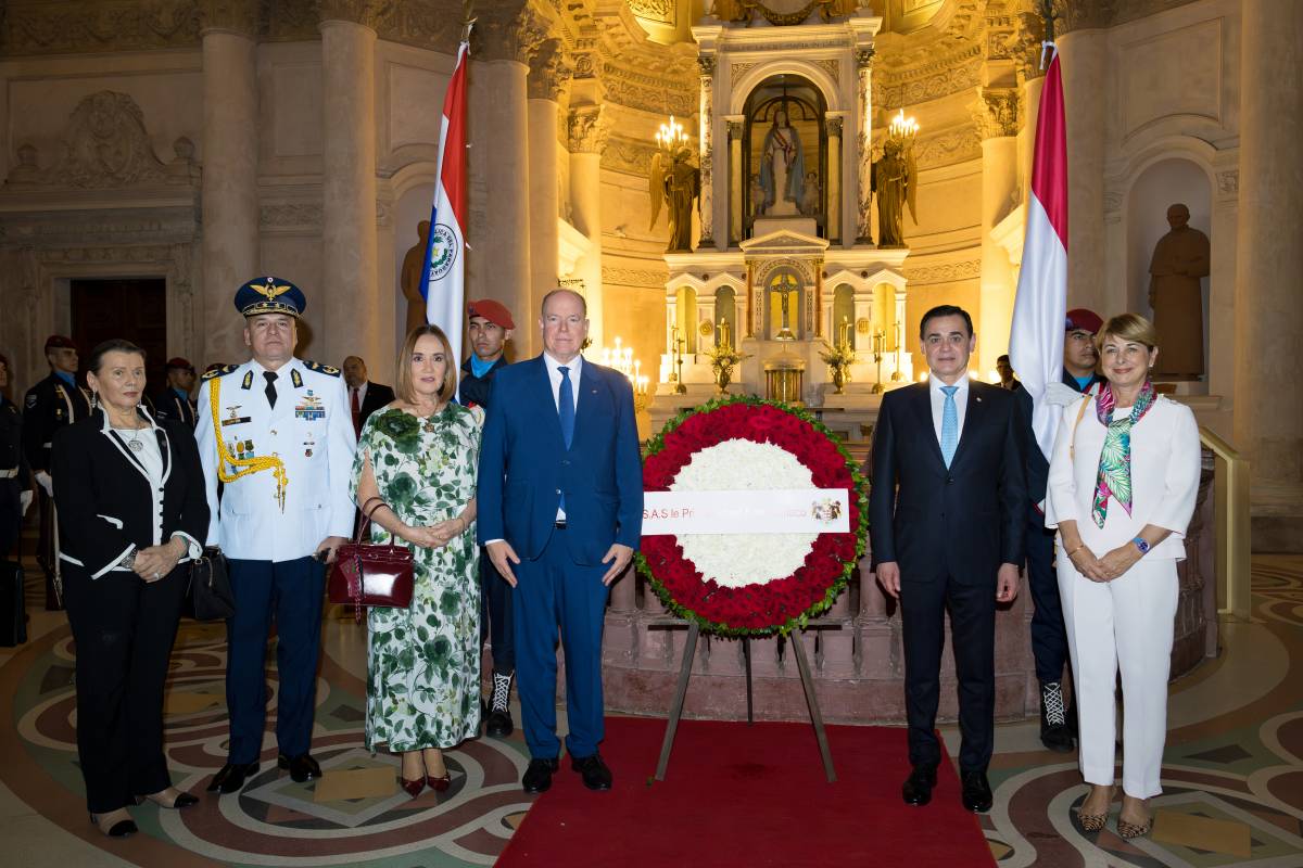 Prince Albert II makes First Official Visit to Paraguay
