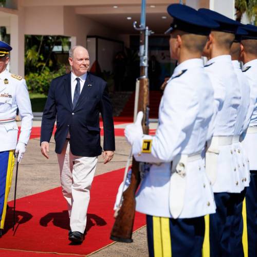 Prince Albert II makes First Official Visit to Paraguay