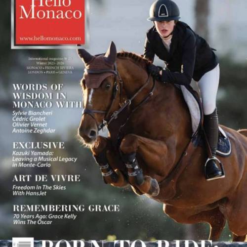 Hello Monaco Magazine Cover no.25