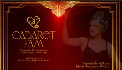 CABARET FAM: Charity Evening in Support of Fight Aids Monaco