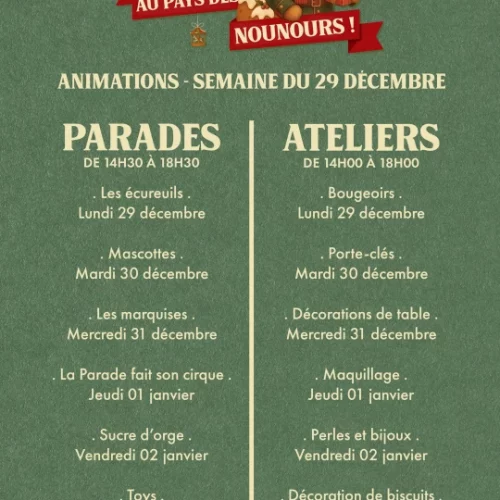 Christmas Village Activities