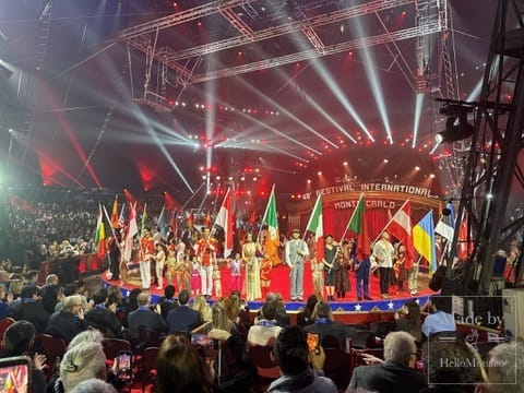 Prince Albert II and Princess Stephanie Inaugurate 48th Monte-Carlo Circus Festival