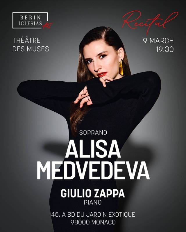 Experience an inspiring Women’s Day Concert with an exceptional artist: Alisa Medvedeva